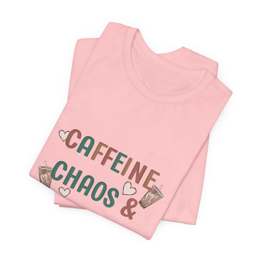 Caffeine, Chaos & Cuddles T-Shirt