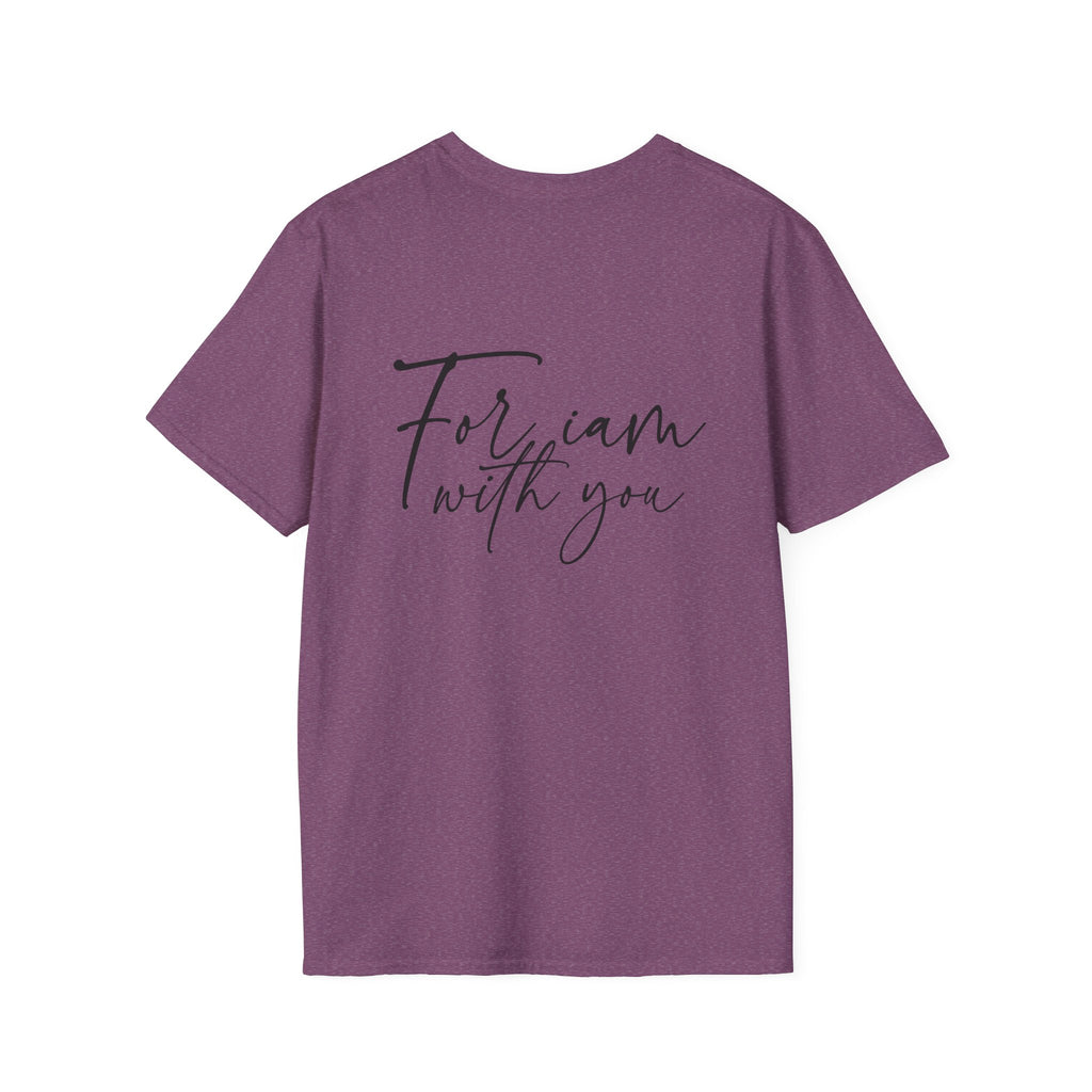 Fear Not For I Am With You Shirt | Christian Women Tee | Faith Gift For Her
