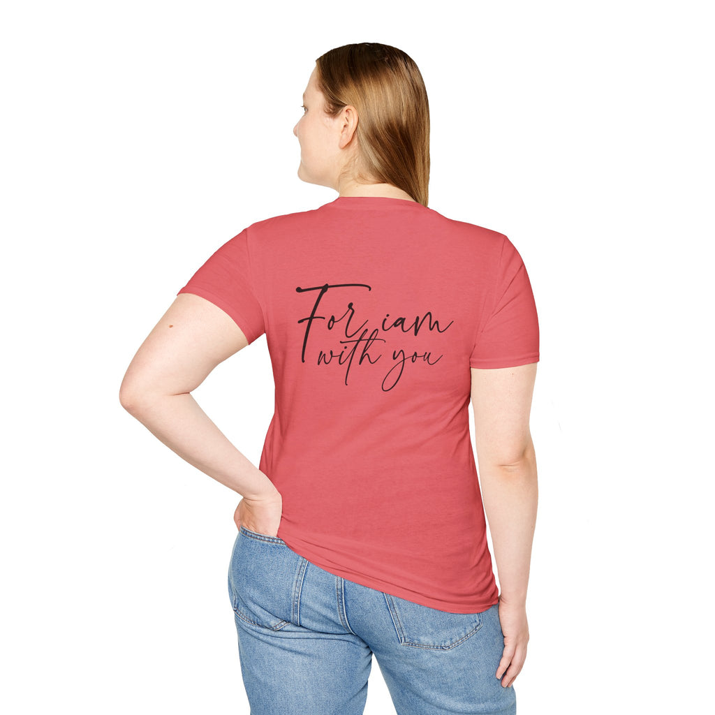 Fear Not For I Am With You Shirt | Christian Women Tee | Faith Gift For Her
