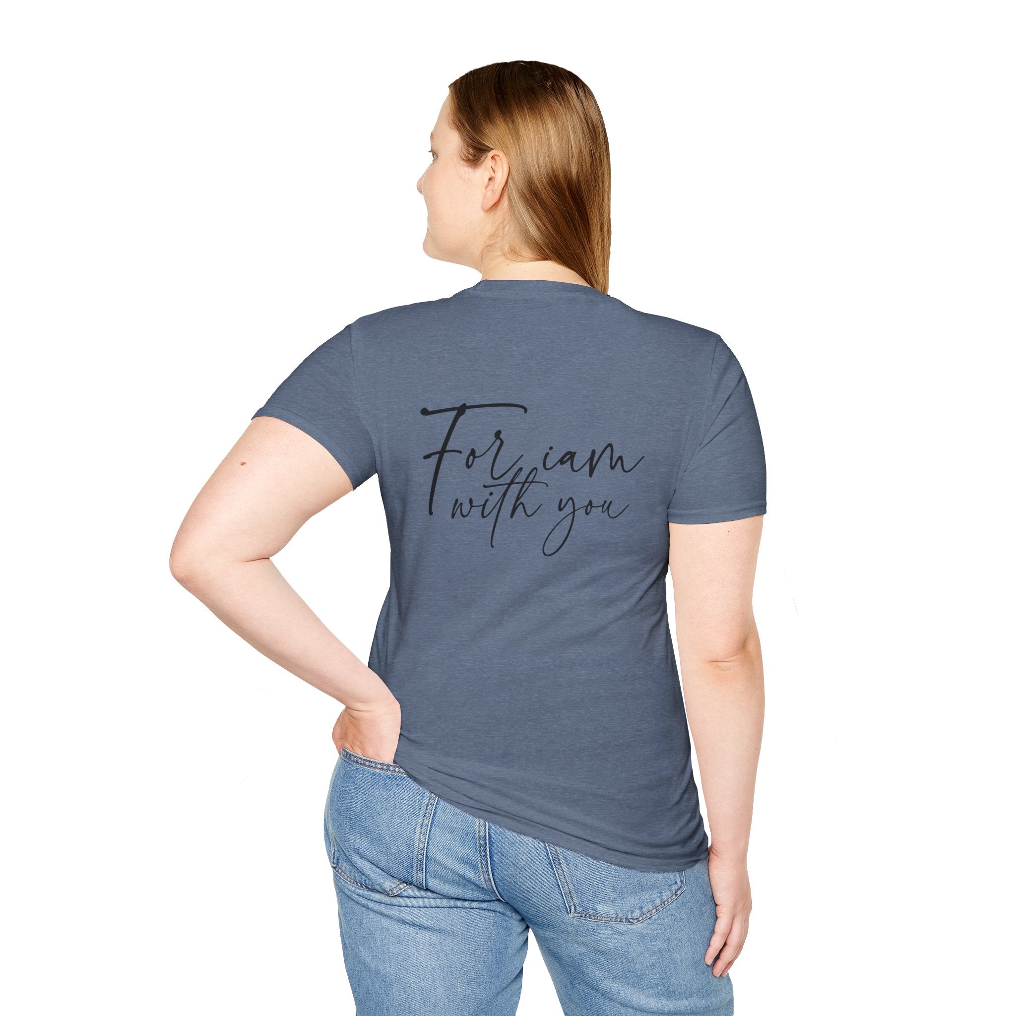 Fear Not For I Am With You Shirt | Christian Women Tee | Faith Gift For Her