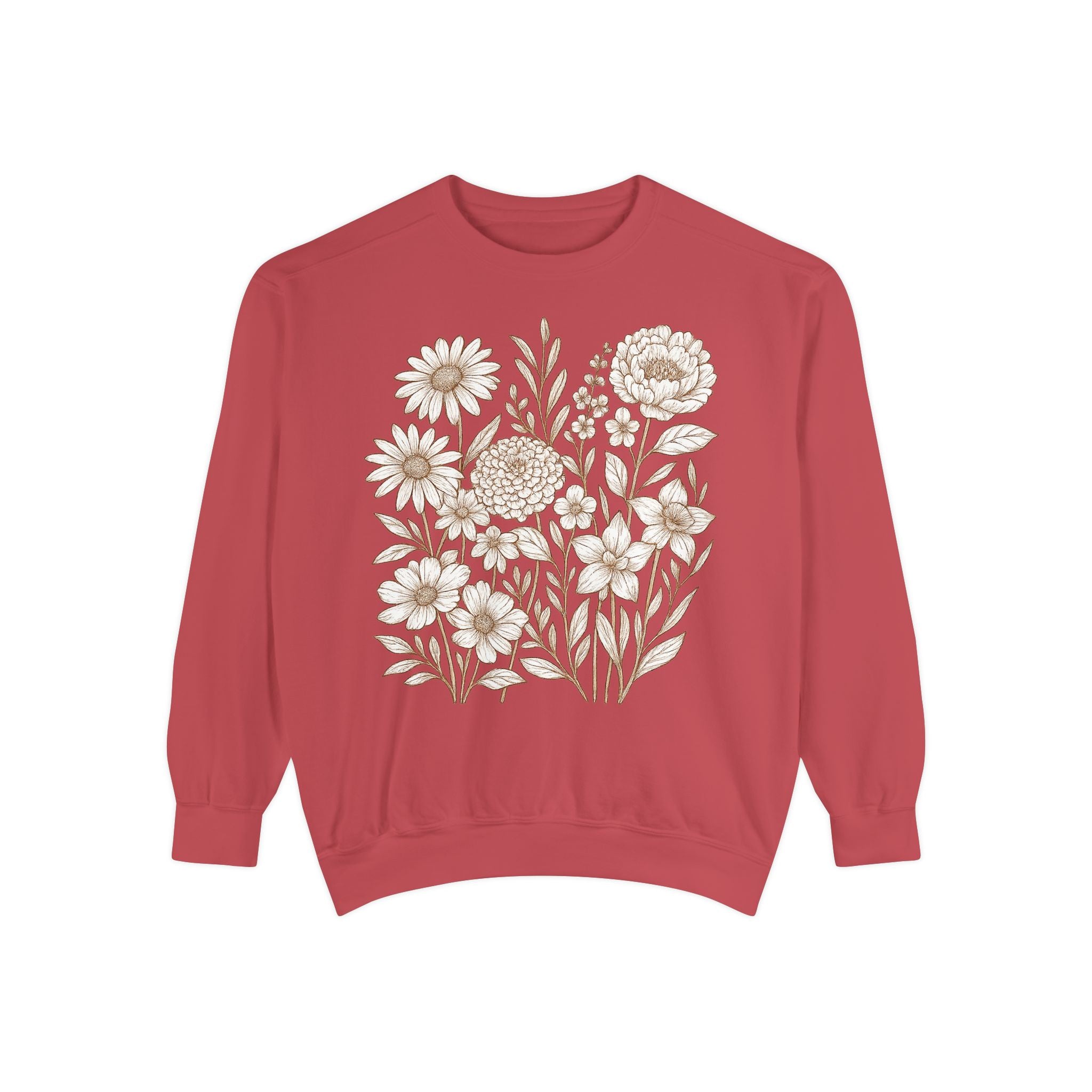 Wildflower Sweatshirt | Floral Boho Sweatshirt