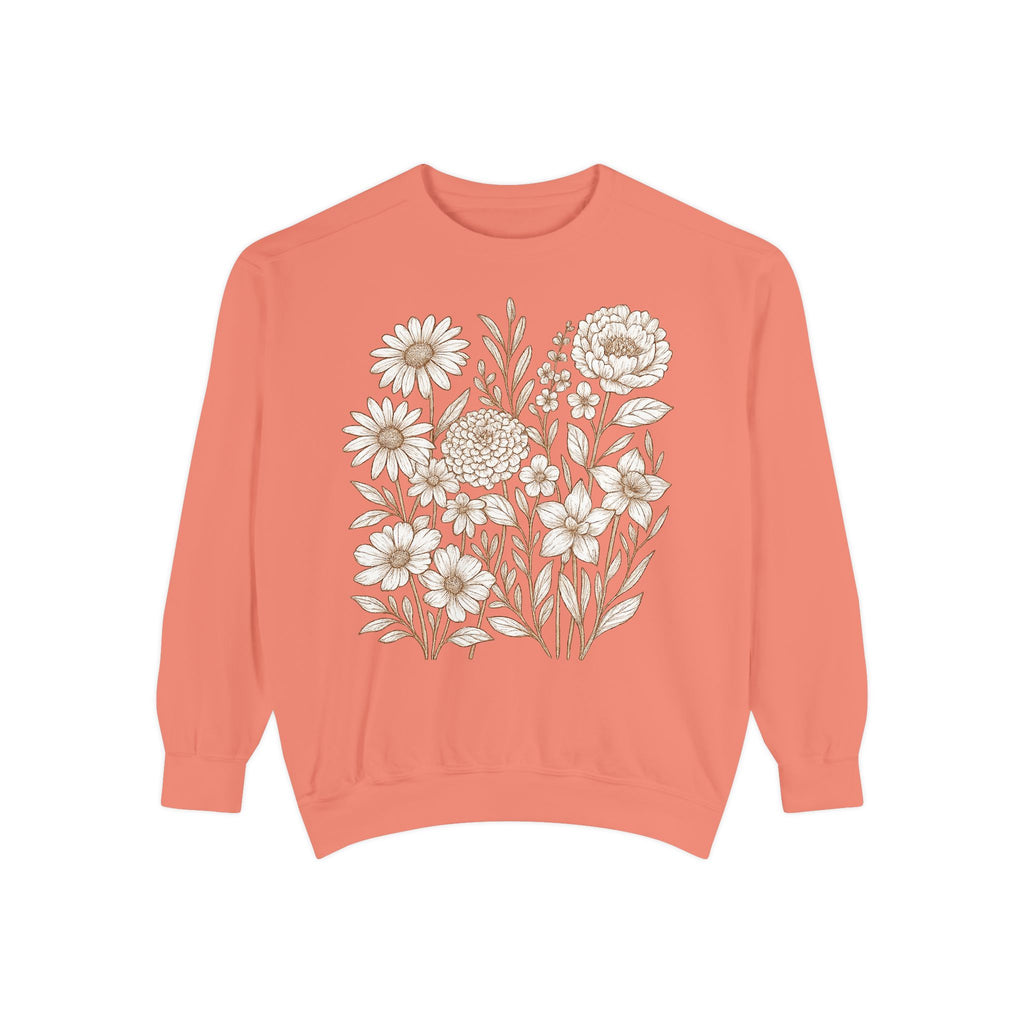 Wildflower Sweatshirt | Floral Boho Sweatshirt
