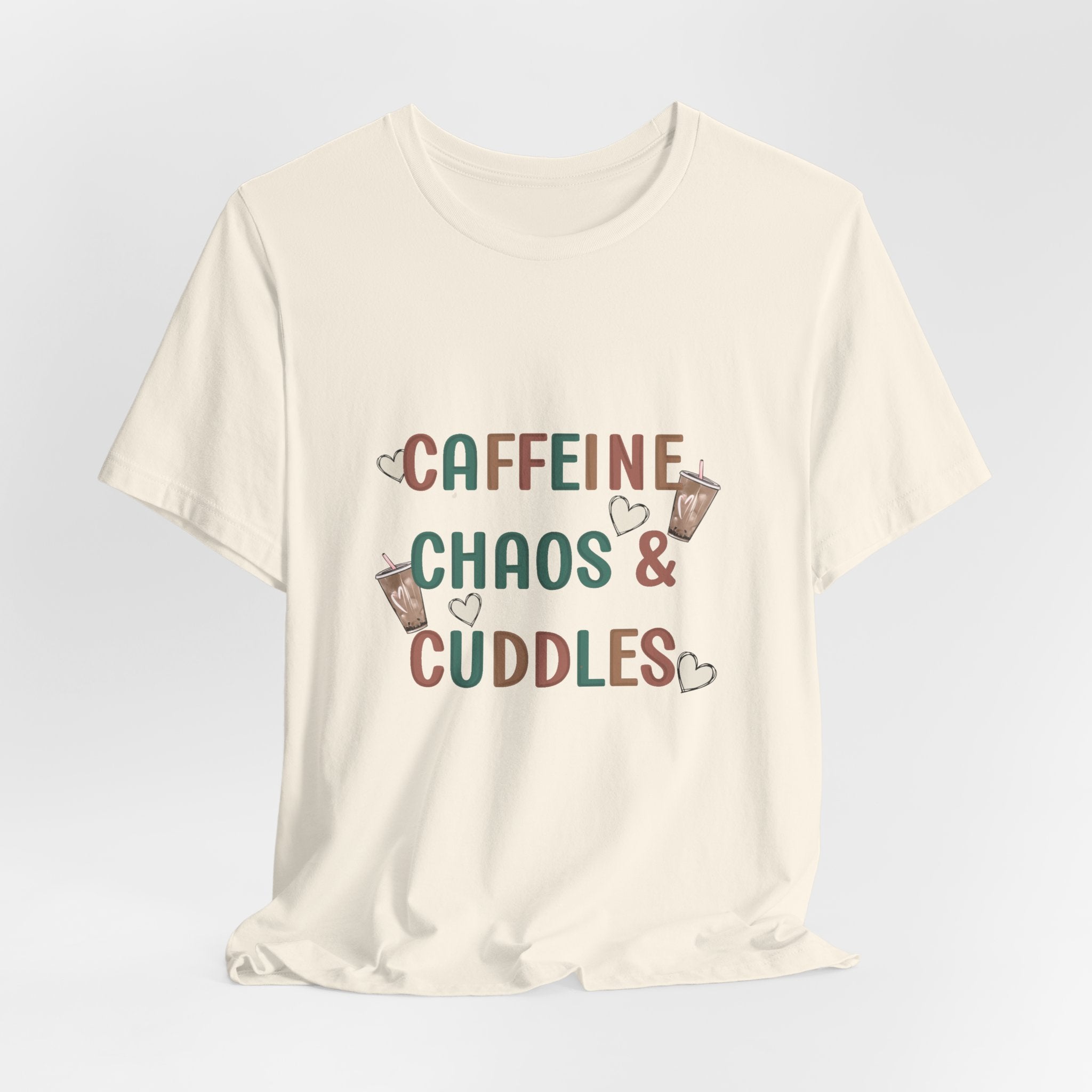 Caffeine, Chaos & Cuddles T-Shirt