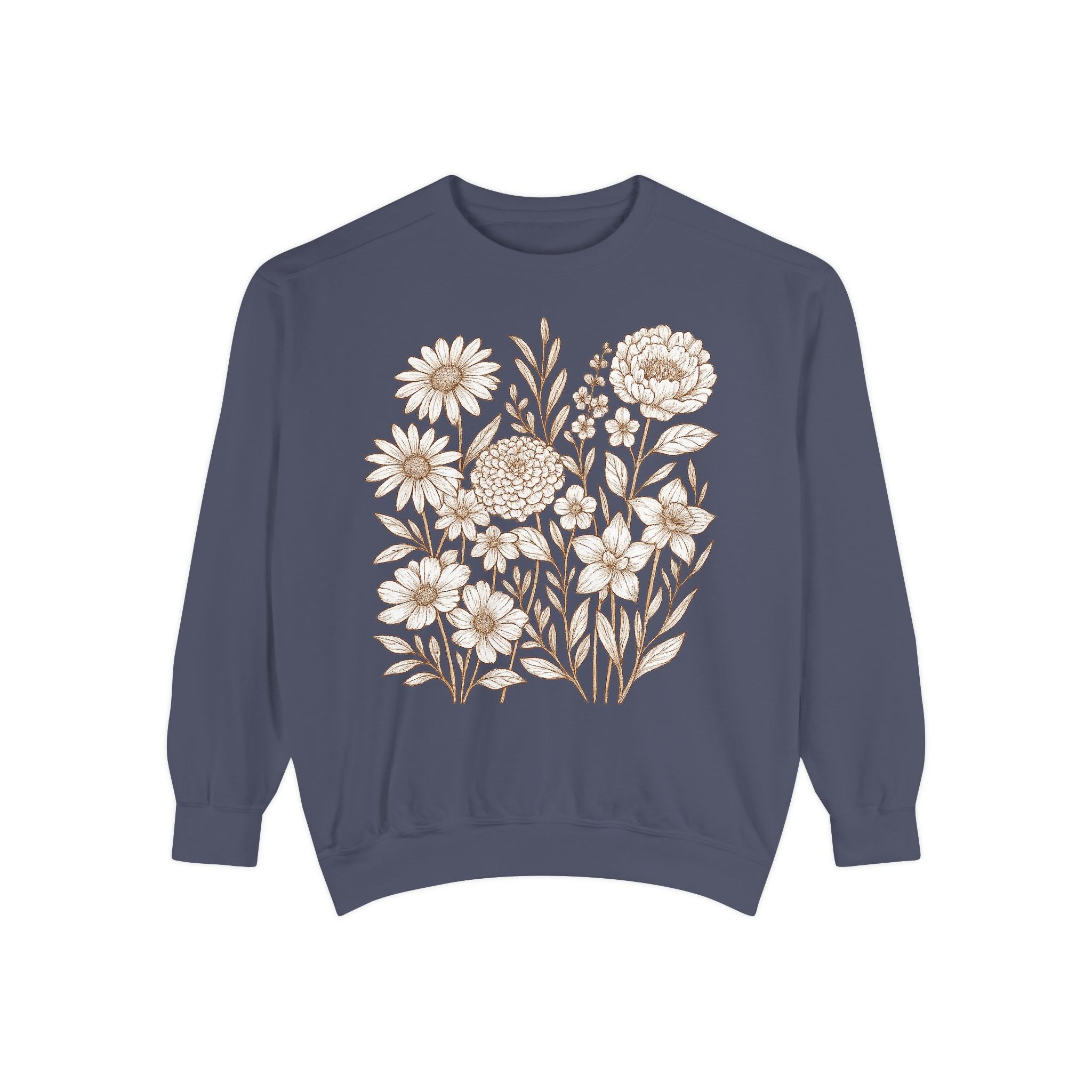 Wildflower Sweatshirt | Floral Boho Sweatshirt