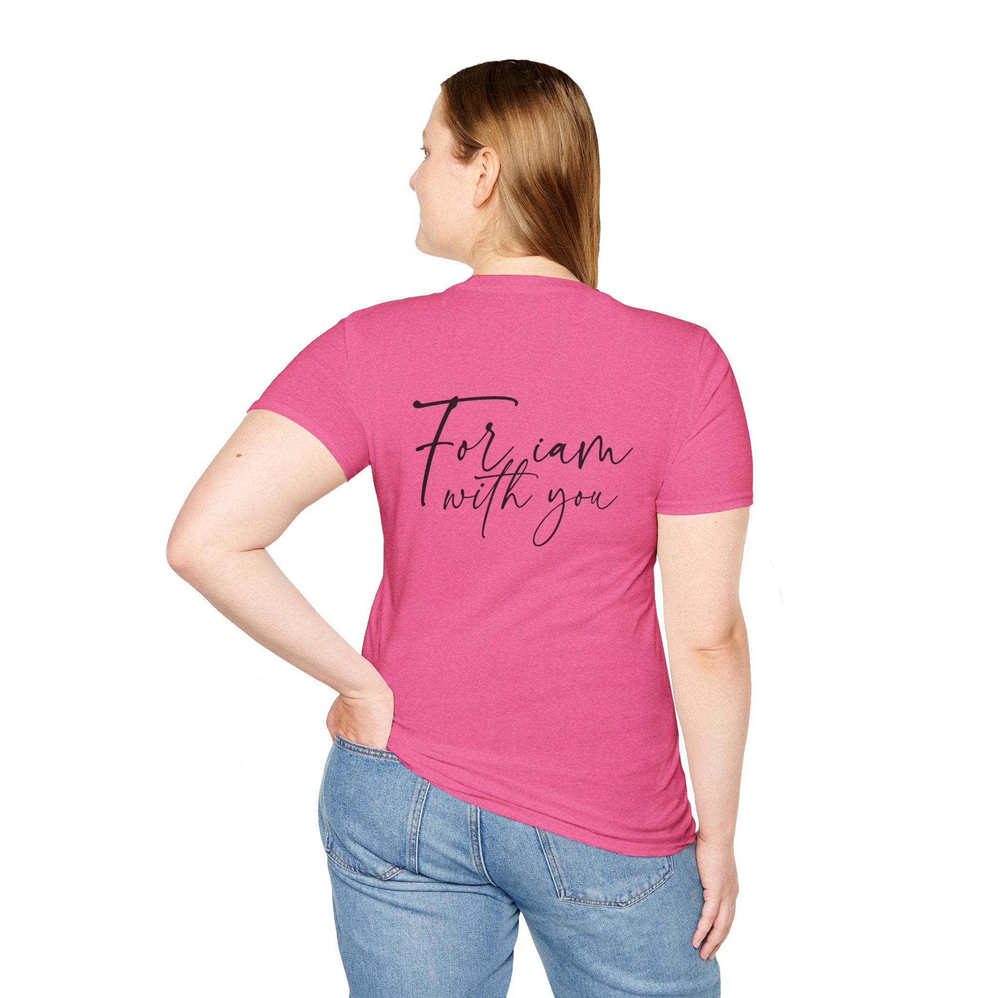 Fear Not For I Am With You Shirt | Christian Women Tee | Faith Gift For Her