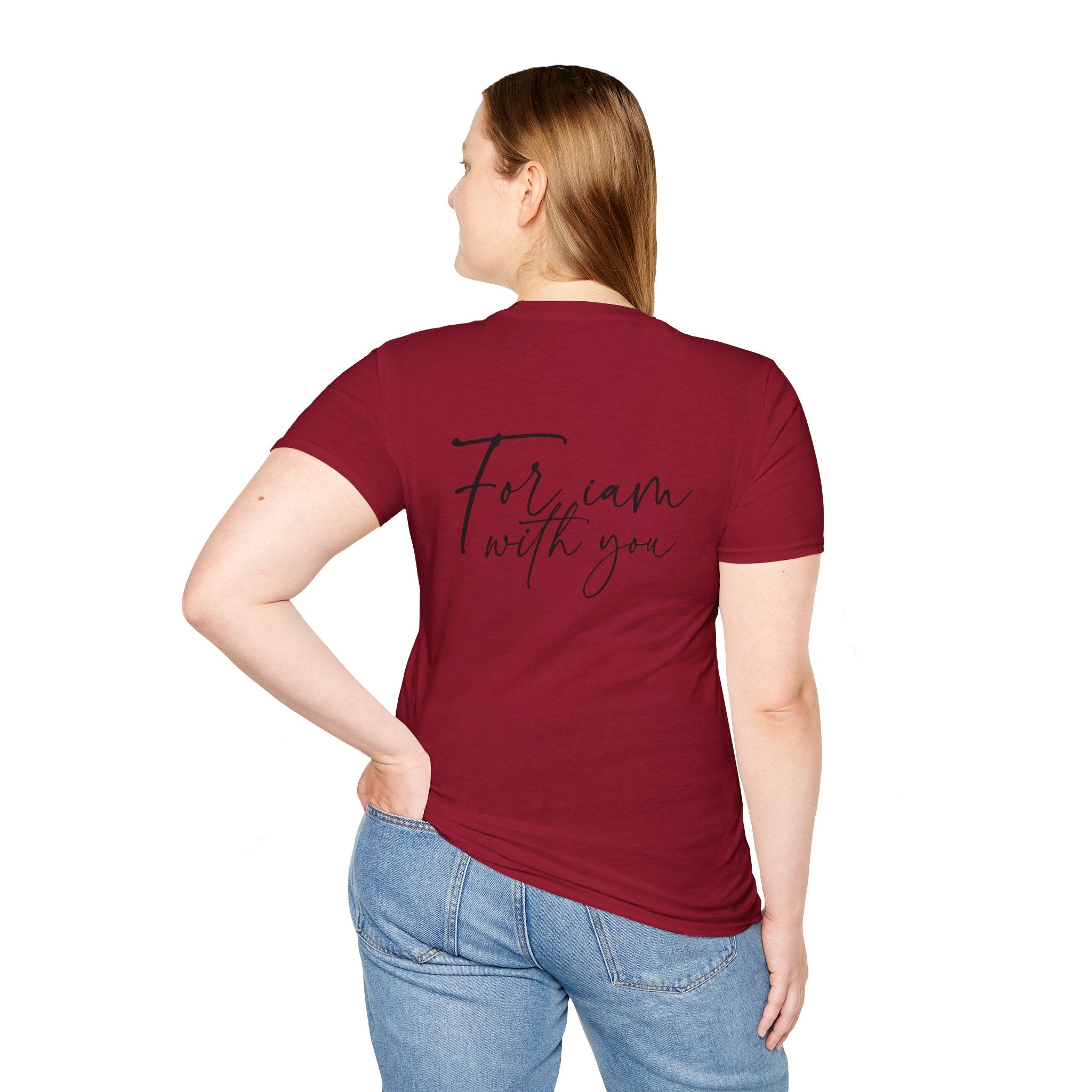 Fear Not For I Am With You Shirt | Christian Women Tee | Faith Gift For Her