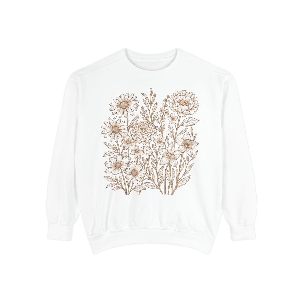 Wildflower Sweatshirt | Floral Boho Sweatshirt