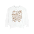 Wildflower Sweatshirt | Floral Boho Sweatshirt