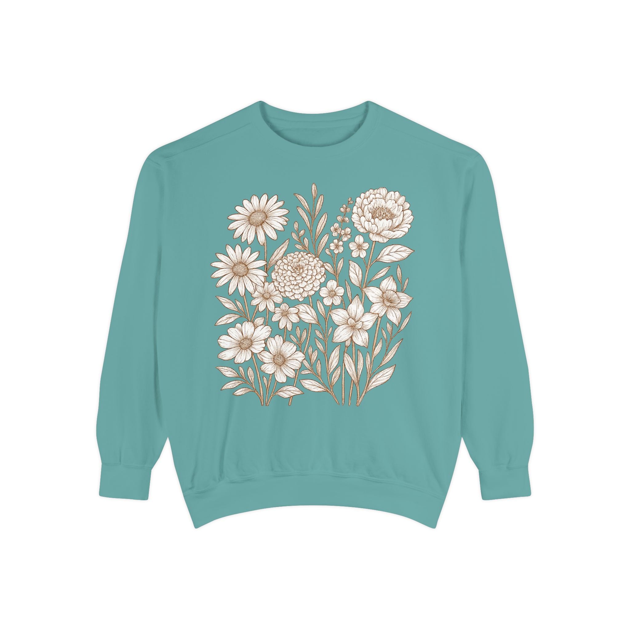 Wildflower Sweatshirt | Floral Boho Sweatshirt