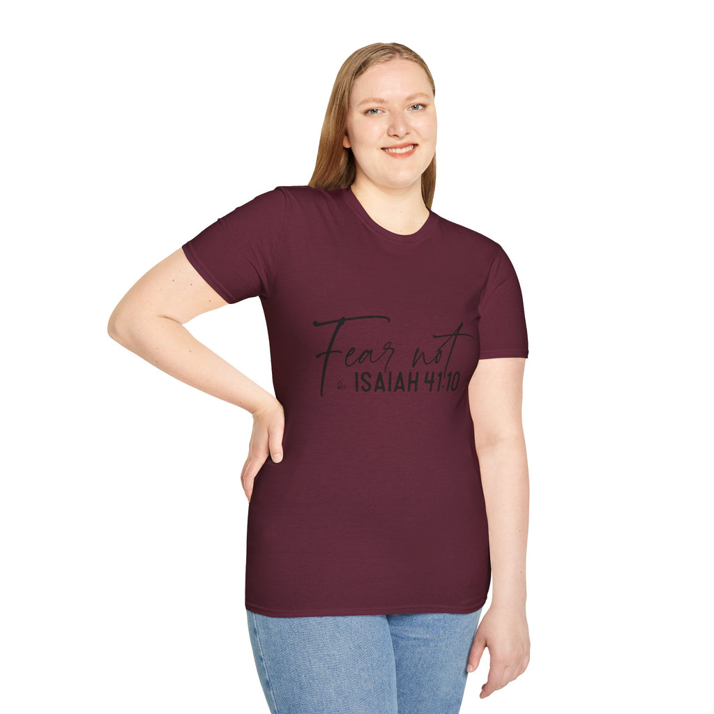 Fear Not For I Am With You Shirt | Christian Women Tee | Faith Gift For Her
