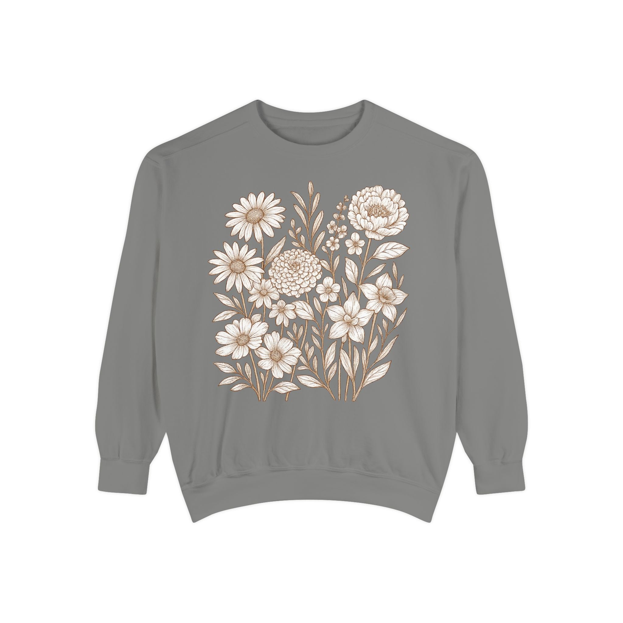 Wildflower Sweatshirt | Floral Boho Sweatshirt