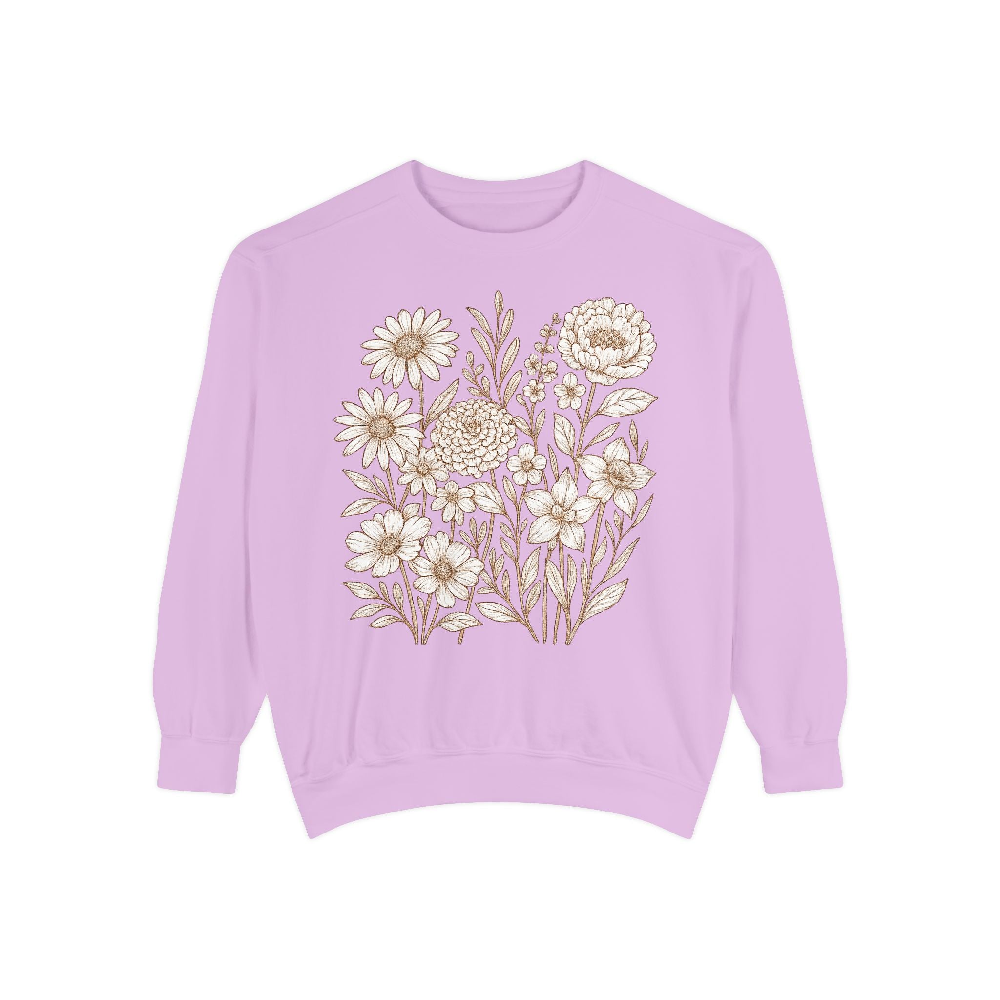 Wildflower Sweatshirt | Floral Boho Sweatshirt