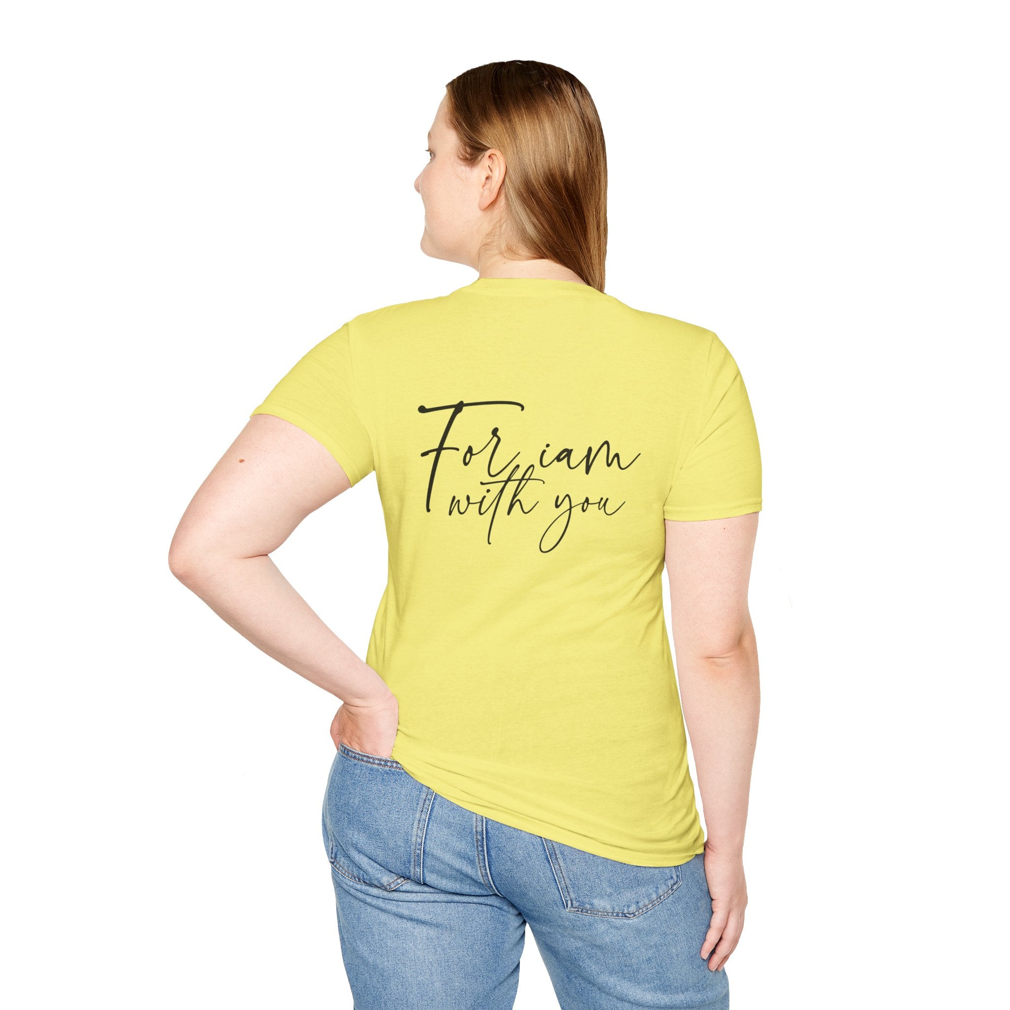 Fear Not For I Am With You Shirt | Christian Women Tee | Faith Gift For Her