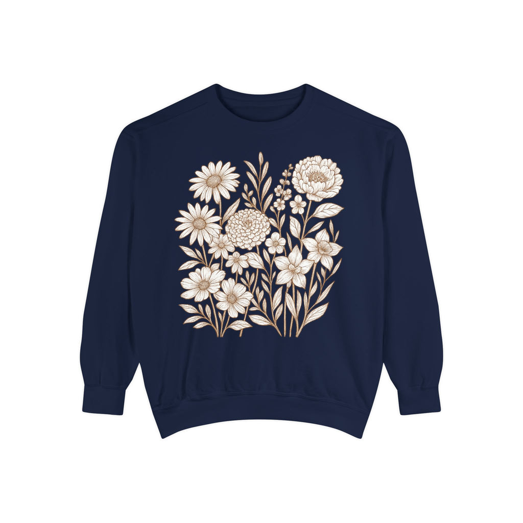 Wildflower Sweatshirt | Floral Boho Sweatshirt