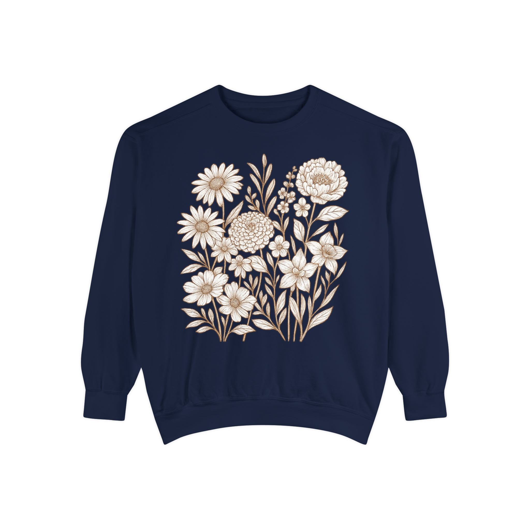 Wildflower Sweatshirt | Floral Boho Sweatshirt