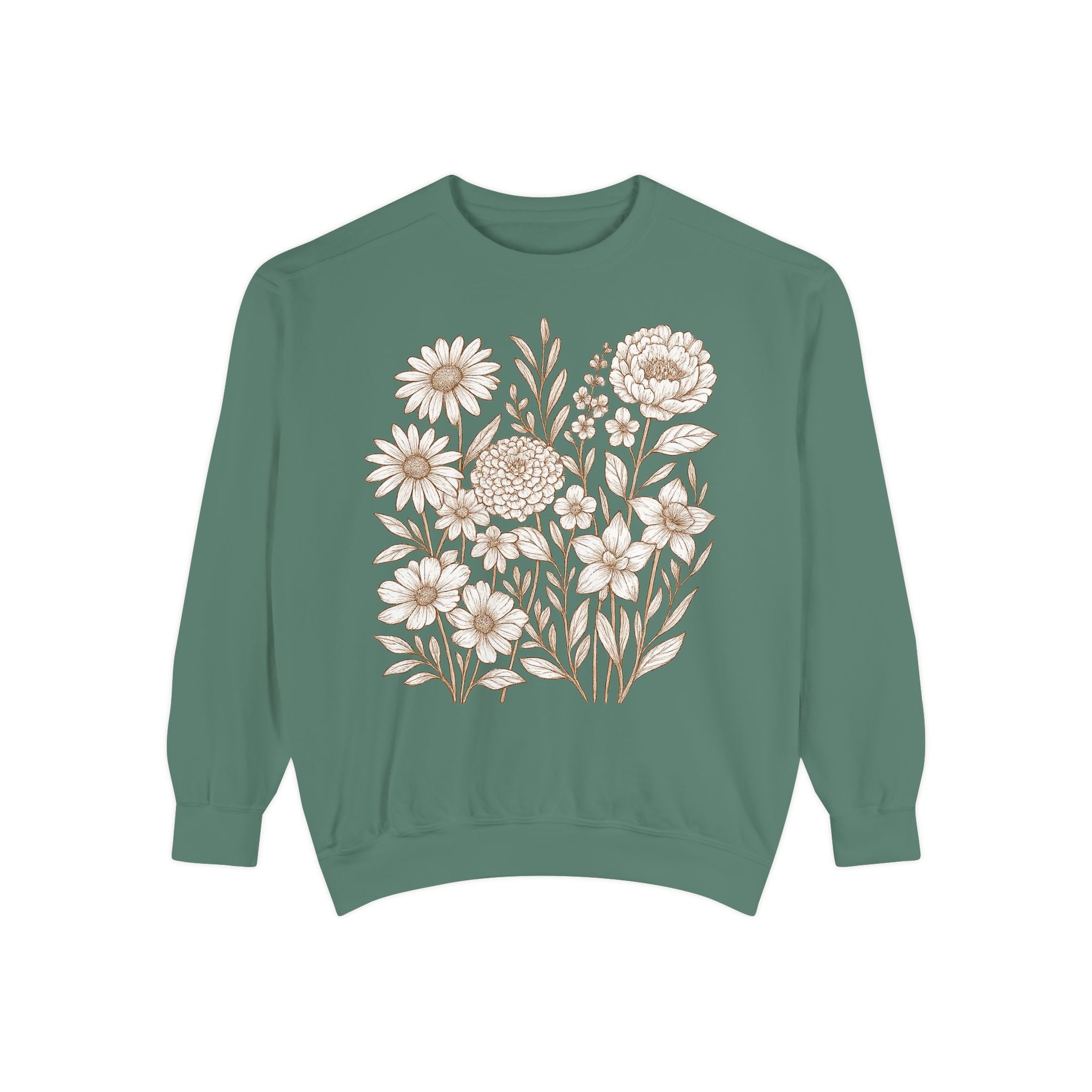 Wildflower Sweatshirt | Floral Boho Sweatshirt