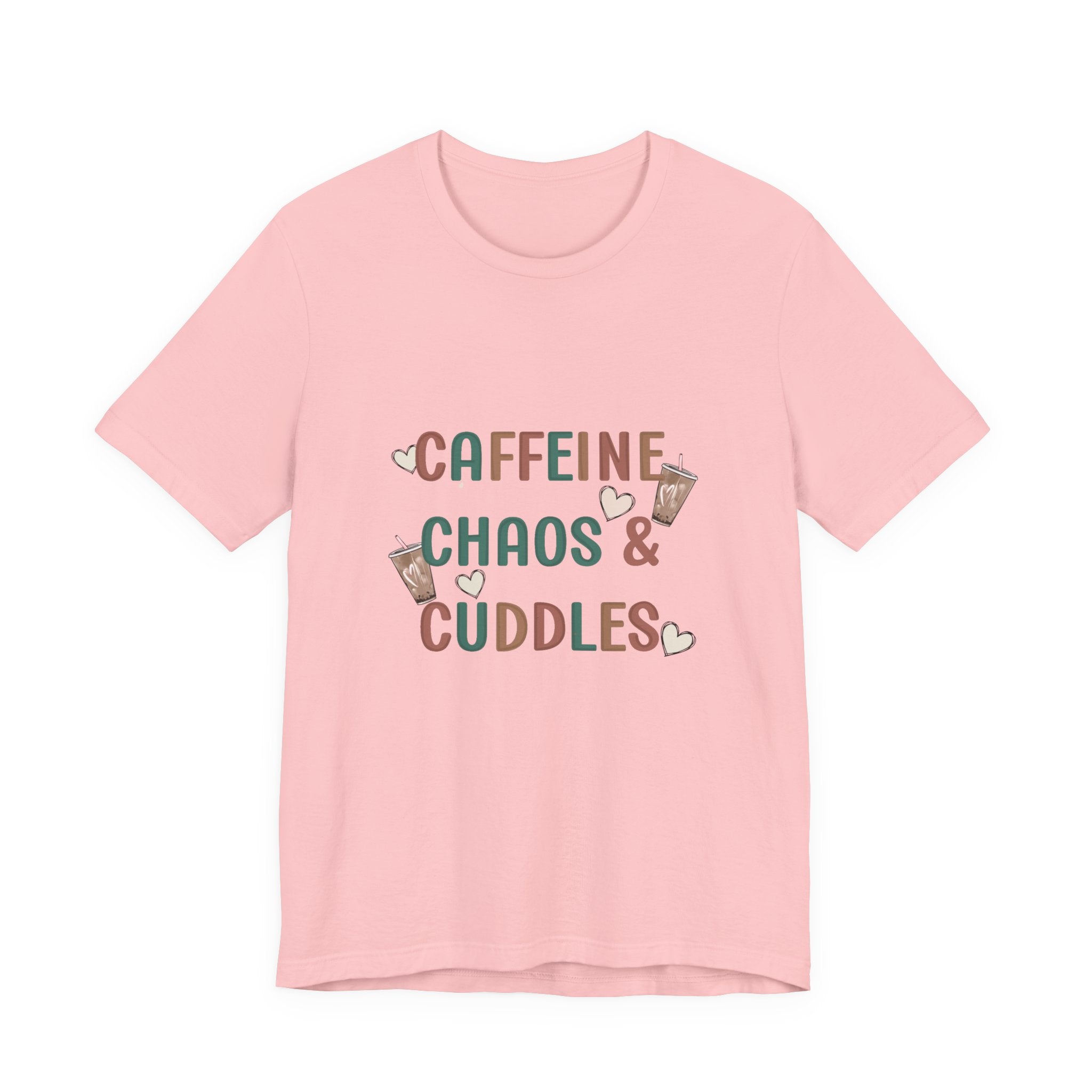 Caffeine, Chaos & Cuddles T-Shirt