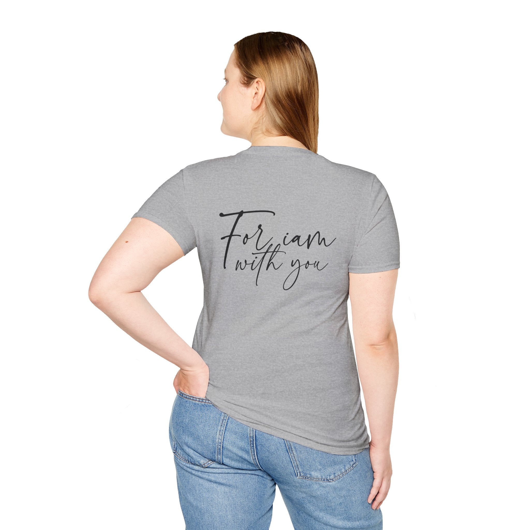 Fear Not For I Am With You Shirt | Christian Women Tee | Faith Gift For Her