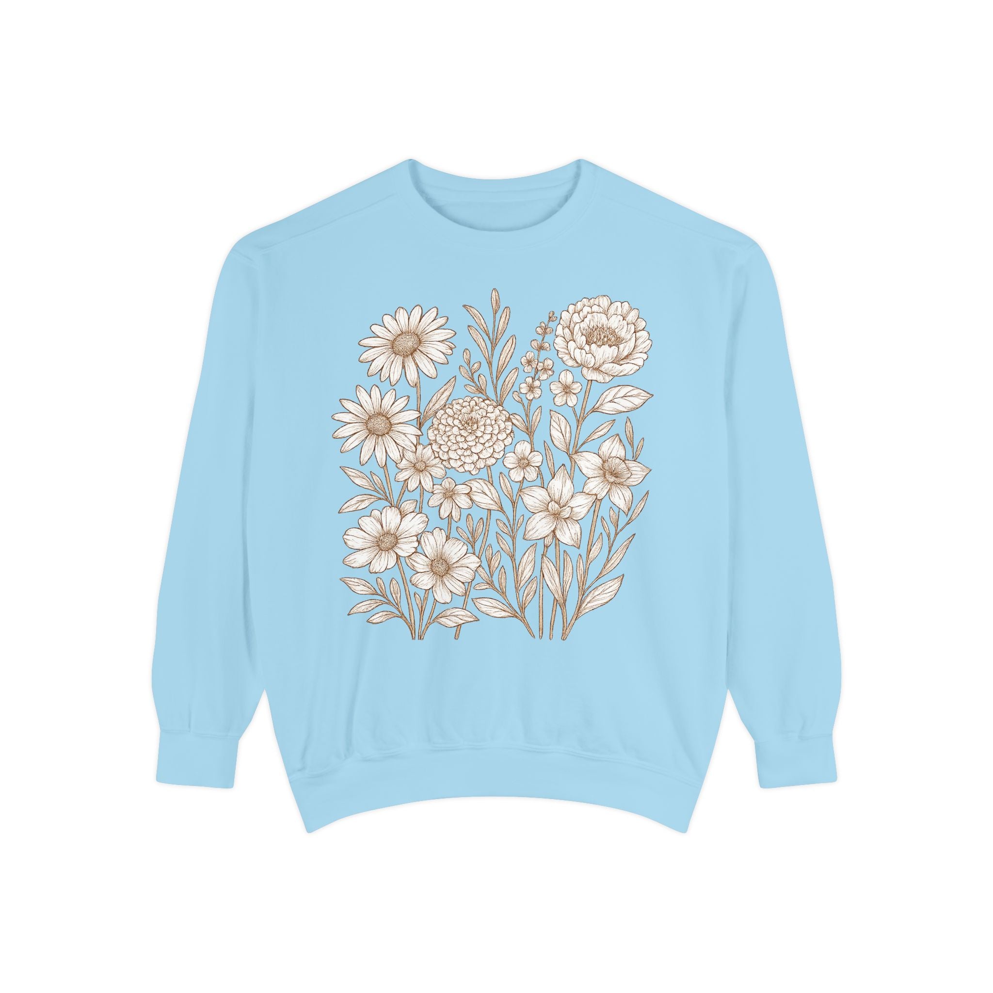 Wildflower Sweatshirt | Floral Boho Sweatshirt